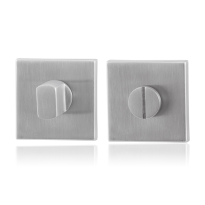 Turn and Release set GPF0903.02 50x50x8mm spindle 8mm satin stainless steel