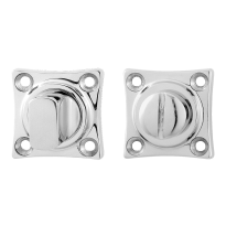 Turn and Release set GPF0904.49 38x38x5mm spindle 5mm polished stainless steel