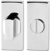 Turn and Release set GPF0910.41 70x32mm spindle 8mm polished stainless steel large knob