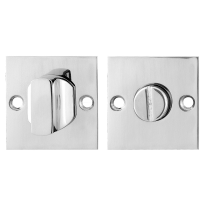 Turn and Release set GPF0910.48 50x50x2mm spindle 8mm polished stainless steel large knob