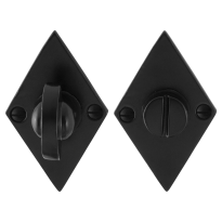 Turn and Release set GPF6910.07 83x52x4mm spindle 8mm wrought iron black