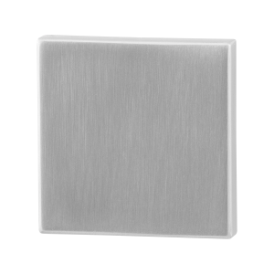 Blind rose GPF0900.02 50x50x8mm satin stainless steel