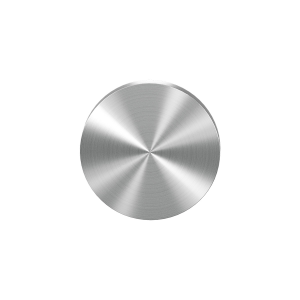 Blind rose GPF0900VR 53x6mm satin stainless steel