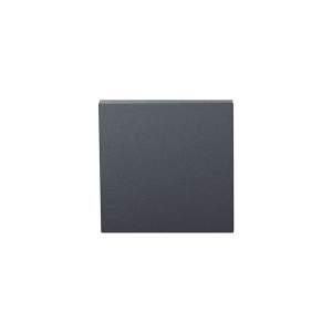 Blind rose GPF199E 53x53x6,5 mm Anthracite