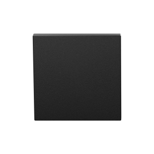 Blind rose GPF199E 53x53x6,5 mm black