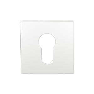 Cylinder rose GPF199E 53x53x6,5 mm White Uniform