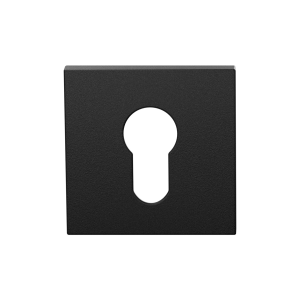 Cylinder rose GPF199E 53x53x6,5 mm black