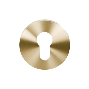 Cylinder rose GPF199E 53x6 mm PVD Satin Brass