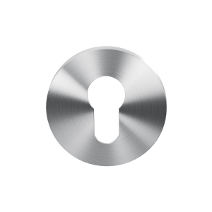 Cylinder rose GPF199E 53x6 mm satin stainless steel