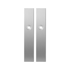 Long backplate GPF1100.25 blind satin stainless steel