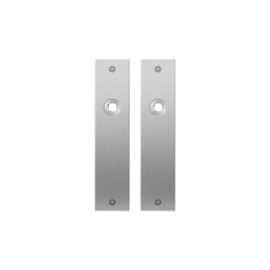 Flat backplate GPF1100.16 blind satin stainless steel