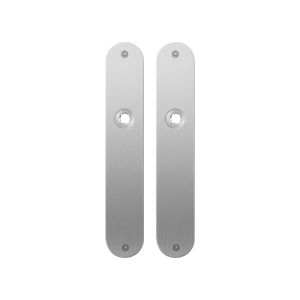 Flat backplate GPF1100.21 blind satin stainless steel