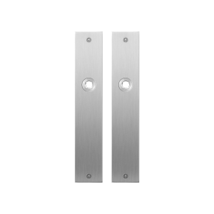 Flat backplate GPF1100.26 blind satin stainless steel