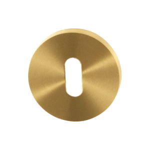 Keyhole escutcheon GPF0901.00P4 50x8mm PVD satin brass