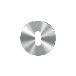 Keyhole escutcheon GPF0901VR 53x6,5mm satin stainless steel