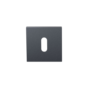 Keyhole escutcheon GPF199E 53x53x6,5mm Anthracite