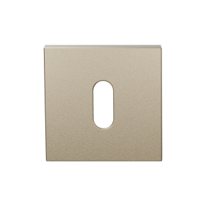 Keyhole escutcheon GPF199E 53x53x6,5mm Champagne blend 
