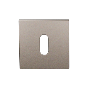 Keyhole escutcheon GPF199E 53x53x6,5mm Mocca blend 