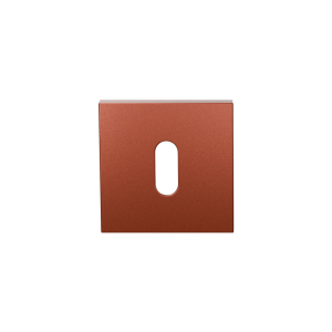 Keyhole escutcheon GPF199E 53x53x6,5mm Terra 