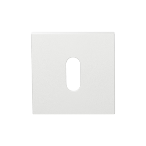 Keyhole escutcheon GPF199E 53x53x6,5mm White