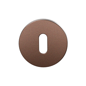Keyhole escutcheon GPF199E 53x6,5mm Bronze blend 
