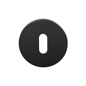 Keyhole escutcheon GPF199E 53x6,5mm black