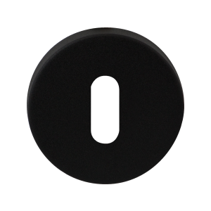 Keyhole escutcheon GPF8901.00 50x8mm black