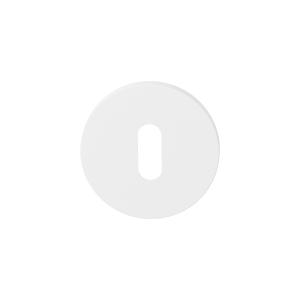 Keyhole escutcheon GPF8901VW 53x6,5mm white