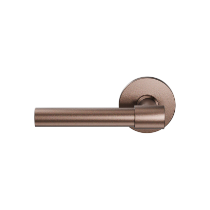 Deurkruk op rozet Hipi Deux GPF3041.A2-05L, linkswijzend Bronze blend