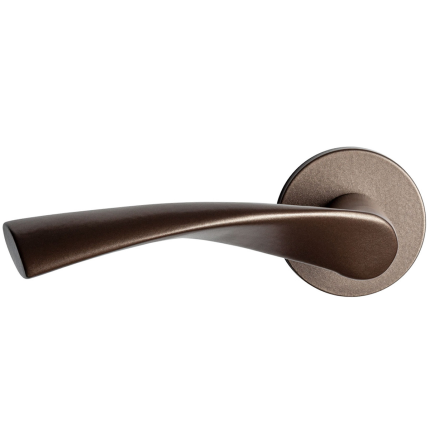 Deurkruk op rozet Kino GPF1340.A2-00L, linkswijzend Bronze blend