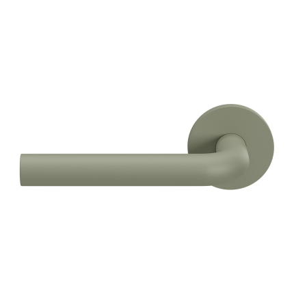 door-handle-on-rose-l-model-19mm-gpf100vru2l-pointing-left-urban-jungle-clay