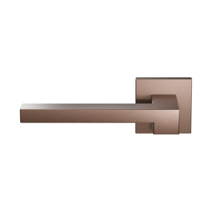 Deurkruk op rozet Raa GPF3160.A2-02L, linkswijzend Bronze blend
