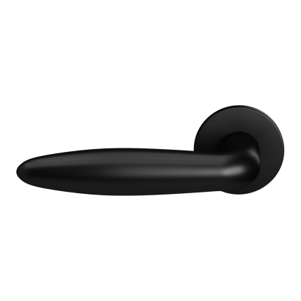 door-handle-on-rose-cigar-model-gpf620vzl-pointing-left-smooth-black