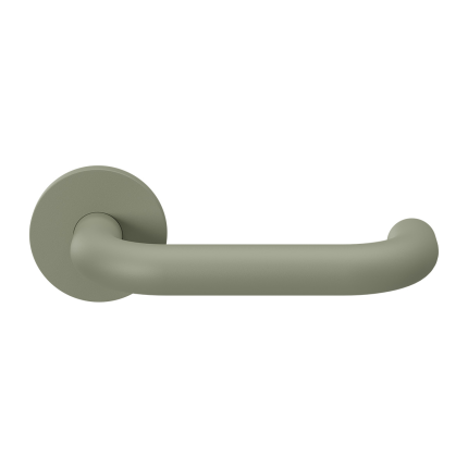 door-handle-on-rose-u-model-19mm-gpf105vru2r-pointing-right-urban-jungle-clay