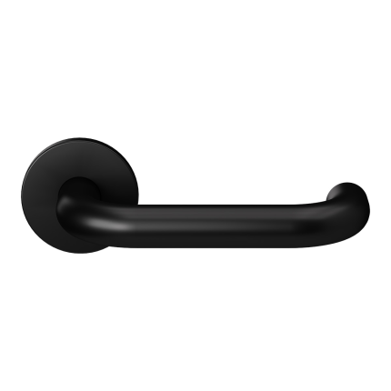 door-handle-on-rose-u-model-19mm-gpf605vzr-rose-53x6-5mm-pointing-right-smooth-black