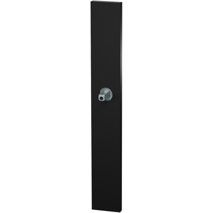gpf1175-61-401-long-backplate-xl-rectangular-lock-56-black-with-welded-knob-fastener