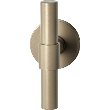 Kruiskruk op rozet Hipi Deux GPF3046.A4-05R, rechtswijzend Champagne blend