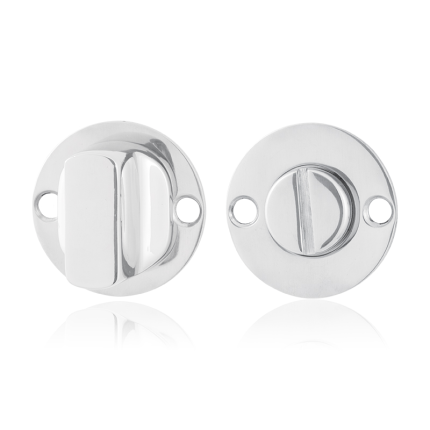 Turn and Release set GPF0910.47 38x2mm spindle 8mm polished stainless steel large knob