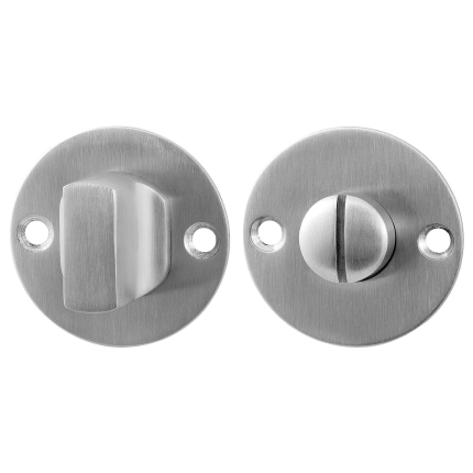 Turn and Release set GPF0911.06 50x2mm spindle 5mm satin stainless steel large knob