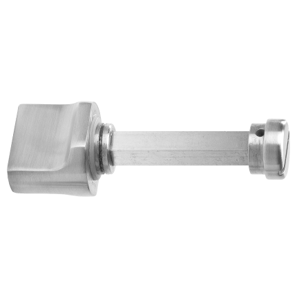 Turn and Release set GPF1110.09 spindle 8mm satin stainless steel large knob