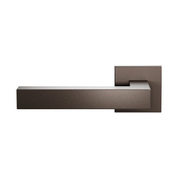 Deurkruk op rozet Zaki+ GPF1302.A1-02L, linkswijzend Dark blend